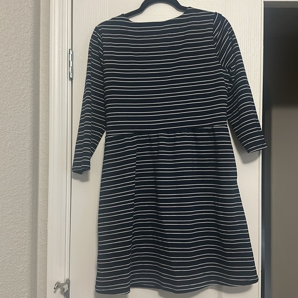 Maurice’s Striped Navy and White Dress size large - Picture 6 of 9
